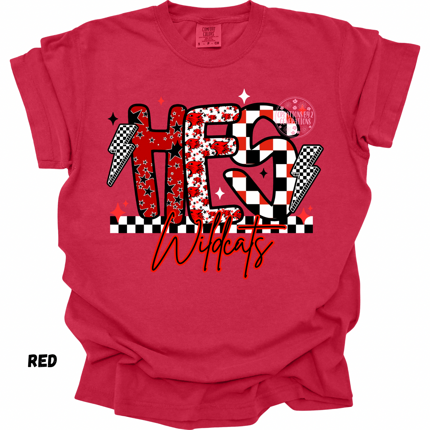 HES WILDCATS CHECKERED PREORDER
