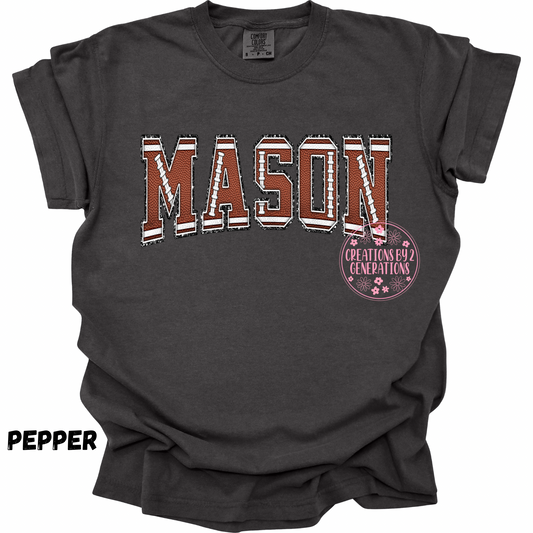 MASON FOOTBALL LETTERS PREORDER