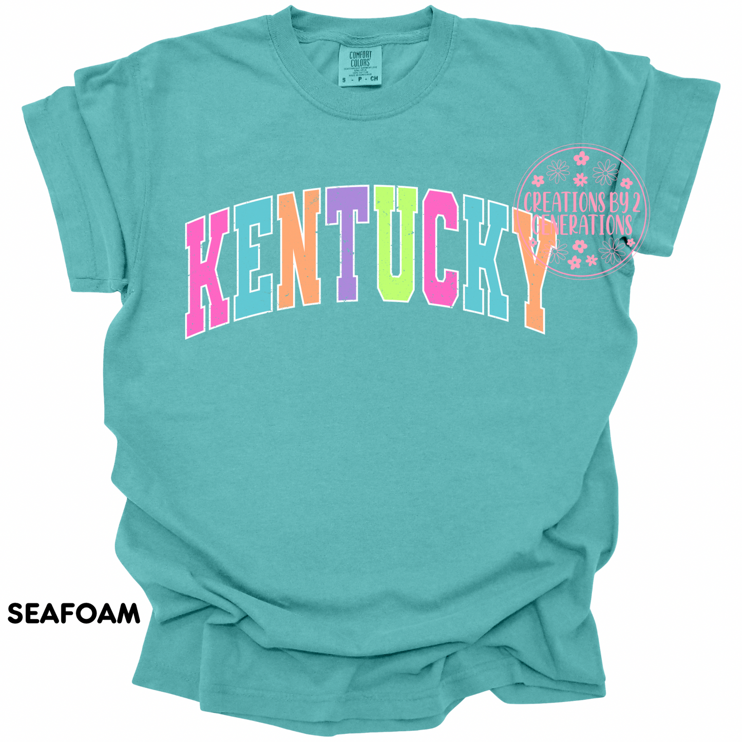 KENTUCKY COLORFUL DISTRESSED