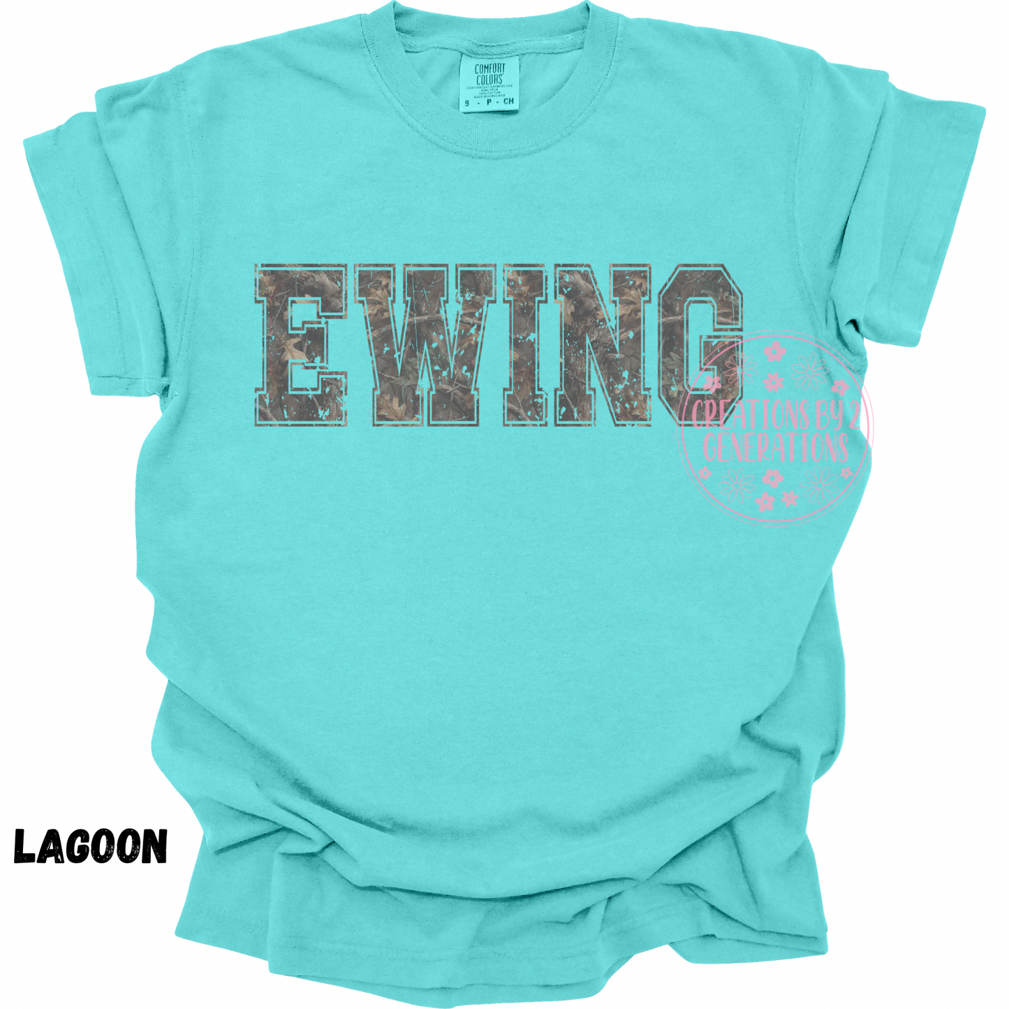 CAMO EWING DISTRESSED