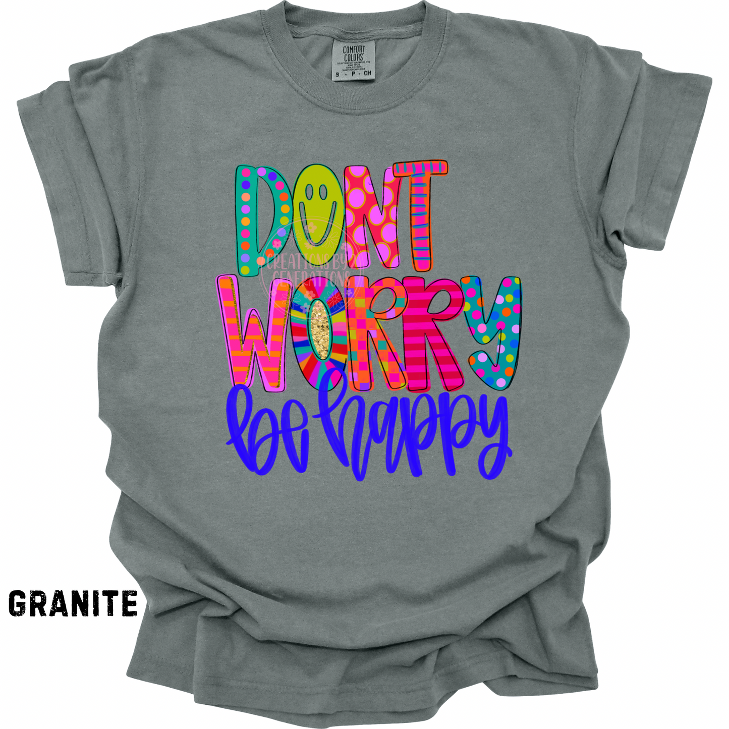 DON’T WORRY BE HAPPY