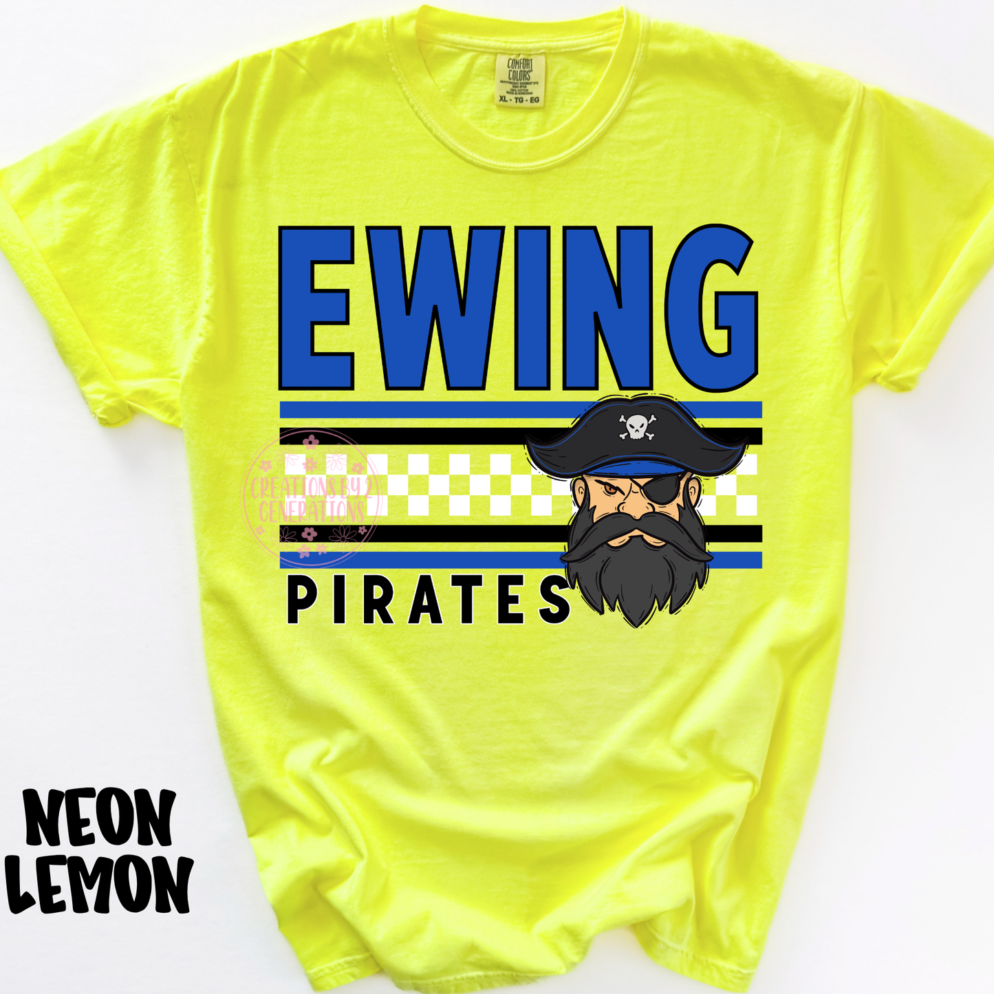EWING PIRATES WITH WHITE CHECKERED PREORDER