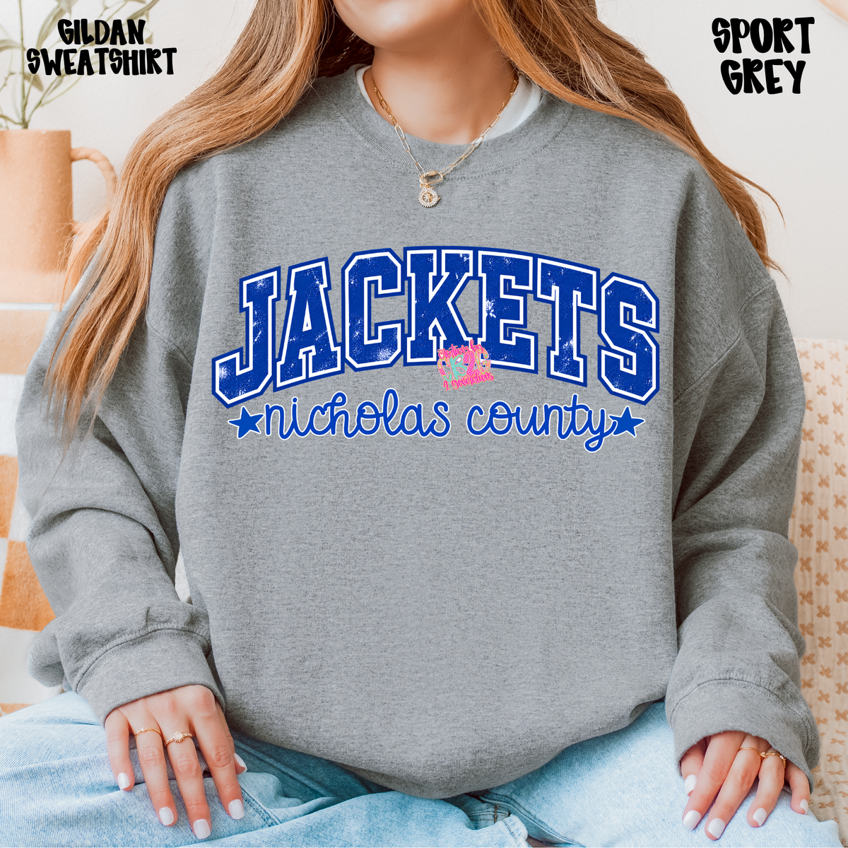 JACKETS NICHOLAS COUNTY DISTRESSED LOOK PREORDER