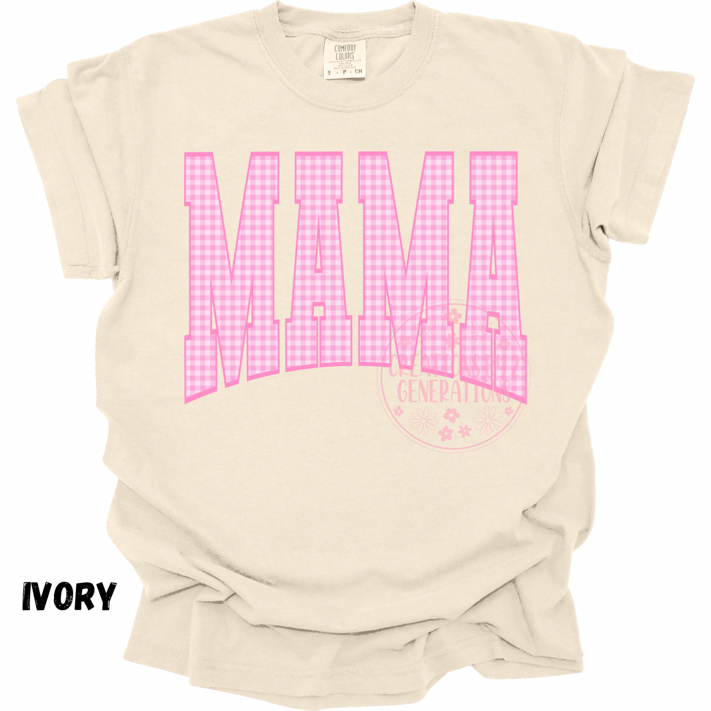 MAMA PINK GINGHAM PREORDER