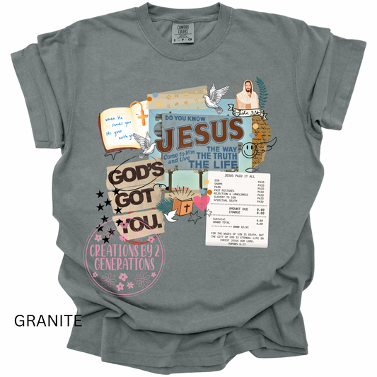 GOD’S GOT YOU COLLEGE PRINT