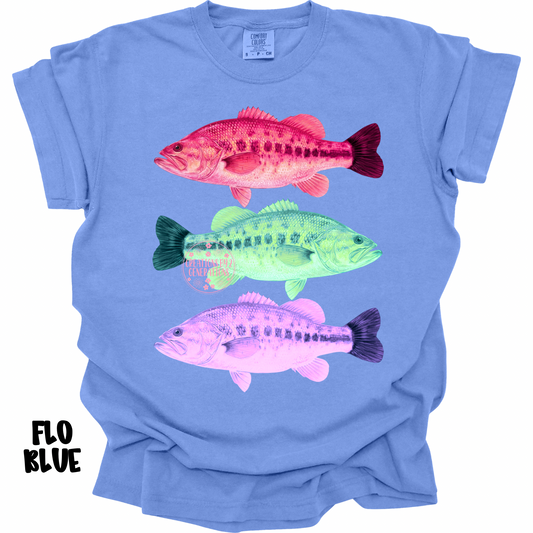 3 COLORFUL BASS STACK PREORDER (YOUTH)