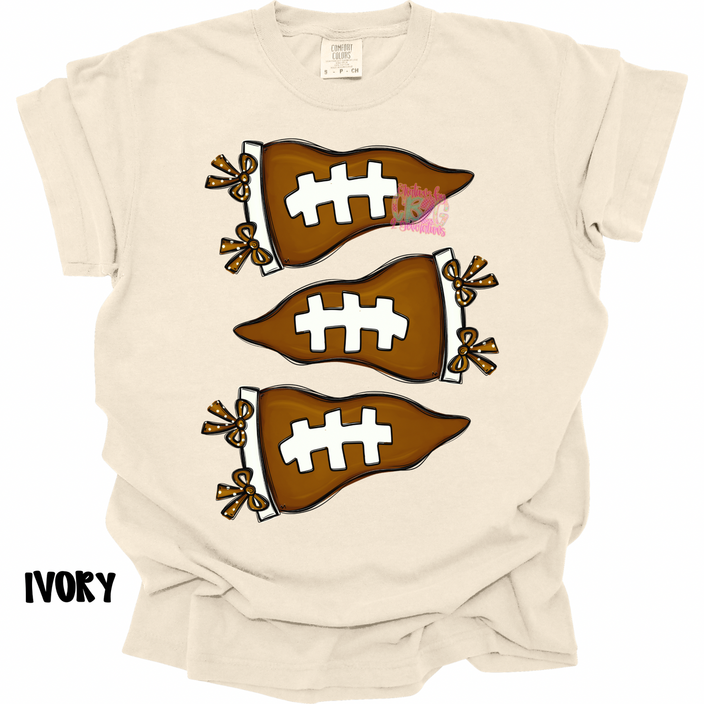 3 FOOTBALL PENNANT PREORDER