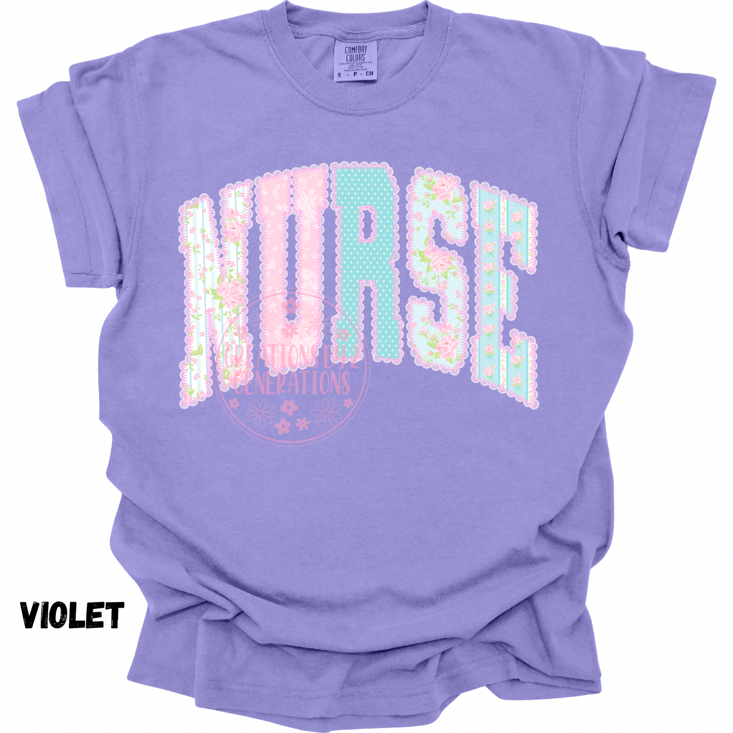 NURSE FAUX LACE