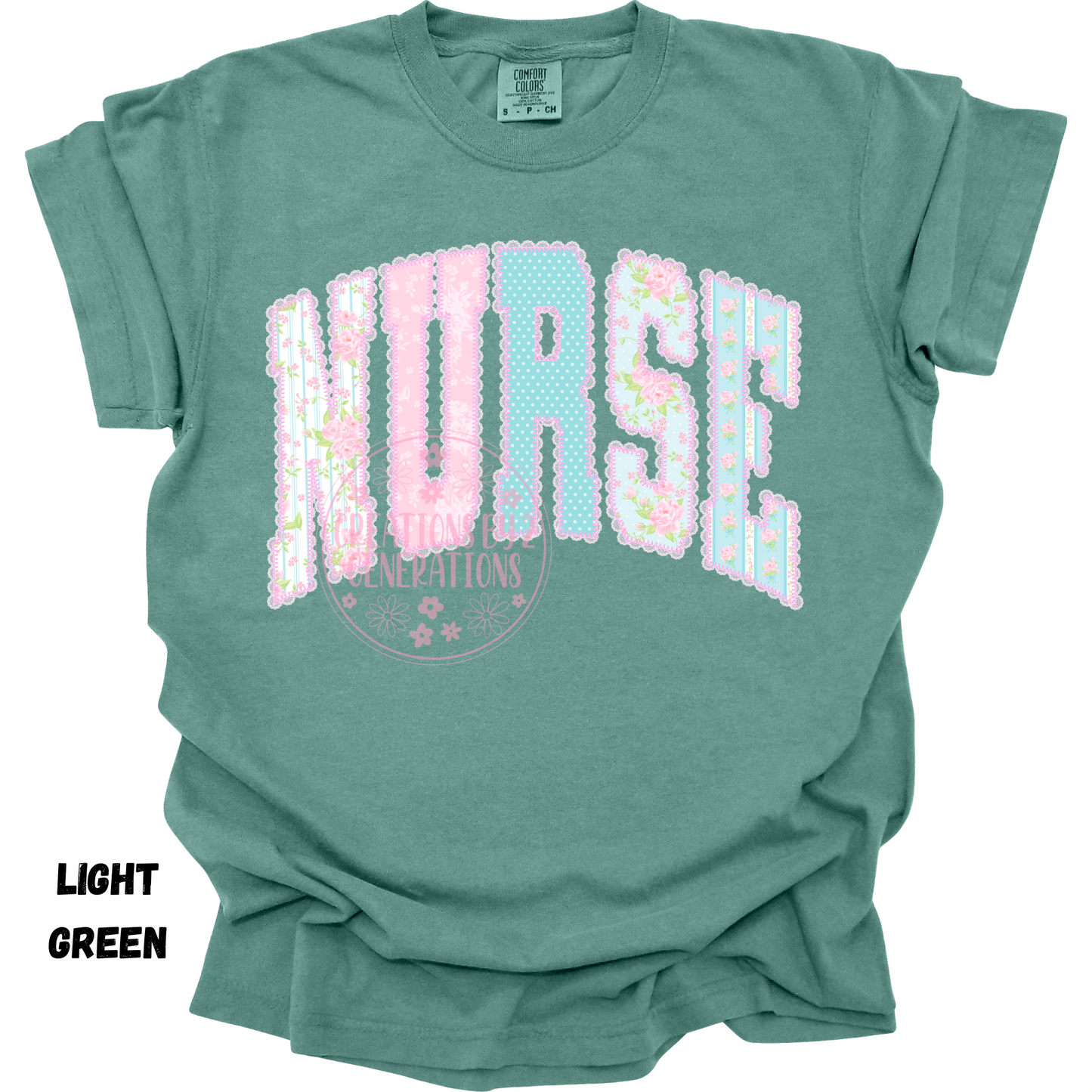 NURSE FAUX LACE