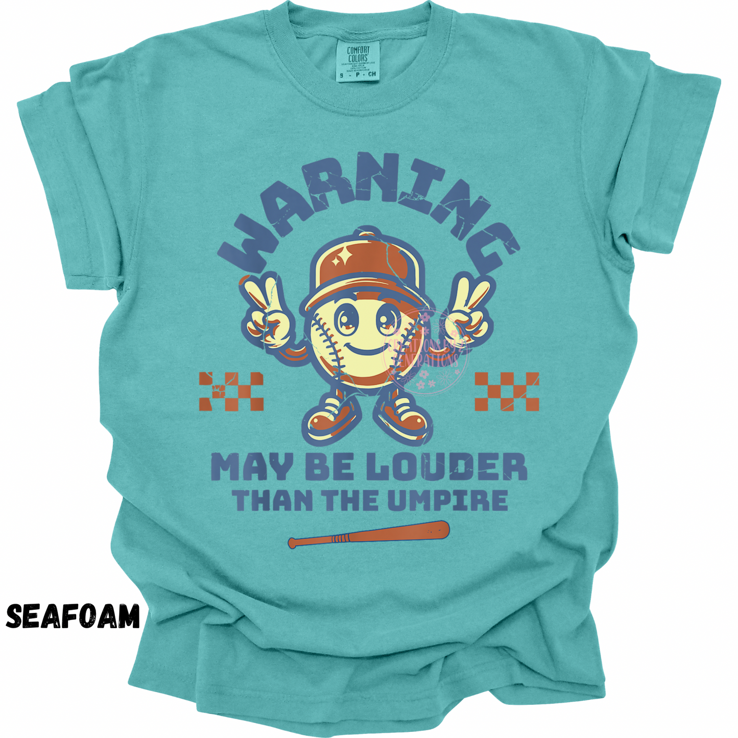 WARNING MAY BE LOUDER THAN THE UMPIRE SOFTBALL PREORDER