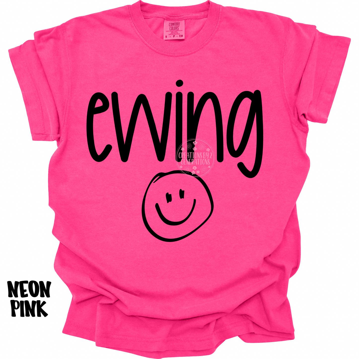 EWING WITH SMILEY FACE BLACK PREORDER