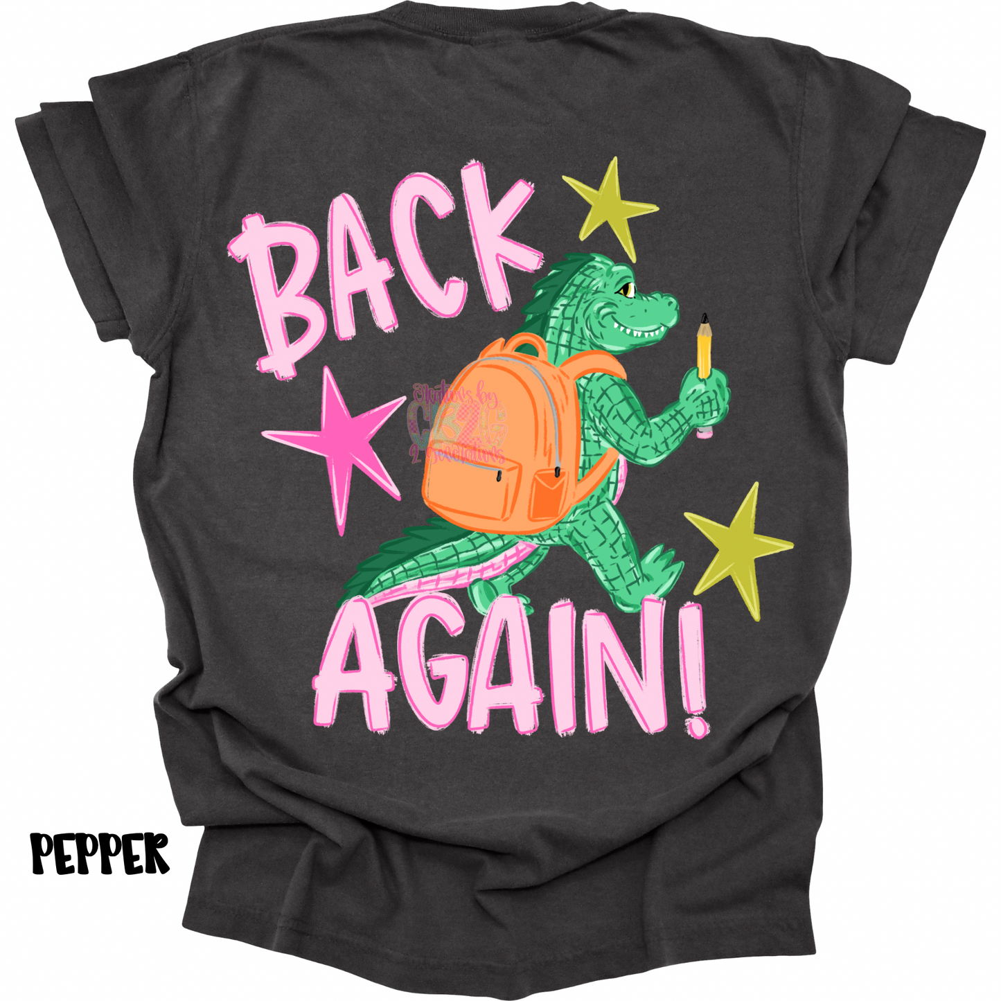 GUESS WHO’S BACK (FRONT) BACK AGAIN! (BACK) PINK/GREEN PREORDER (YOUTH)