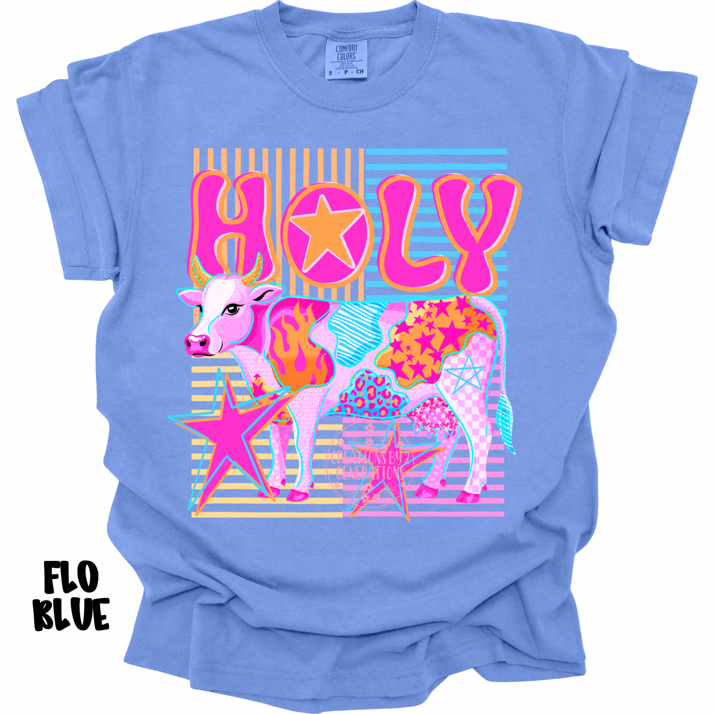 HOLY COW COLORFUL STRIPES/STARS PREORDER