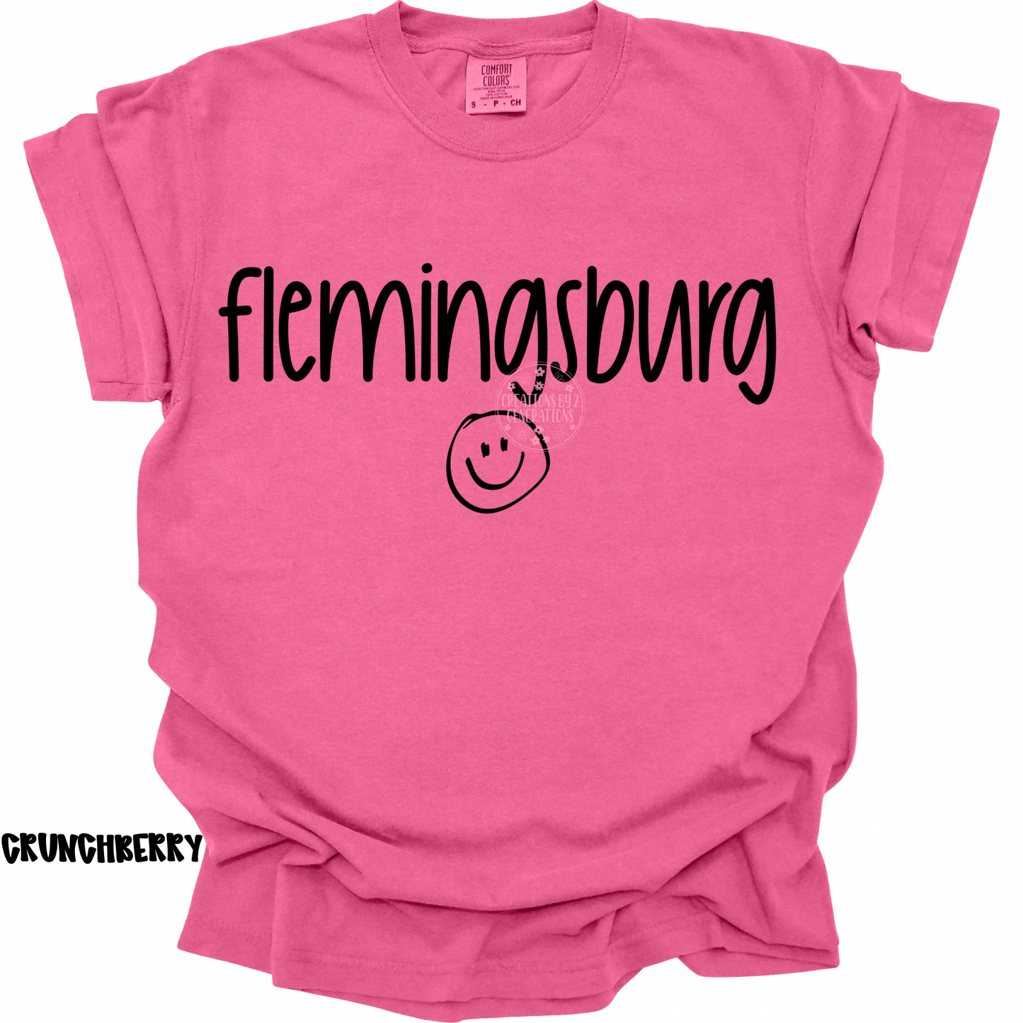 FLEMINGSBURG WITH SMILEY FACE BLACK PREORDER