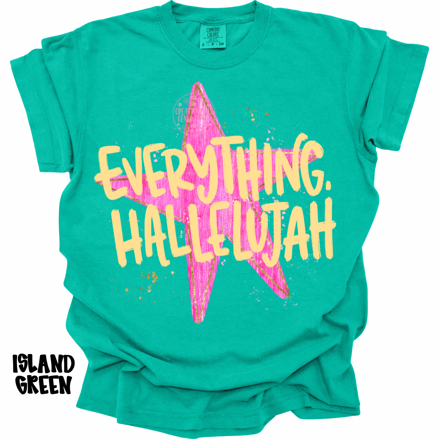 EVERYTHING HALLELUJAH WITH PINK STAR PREORDER