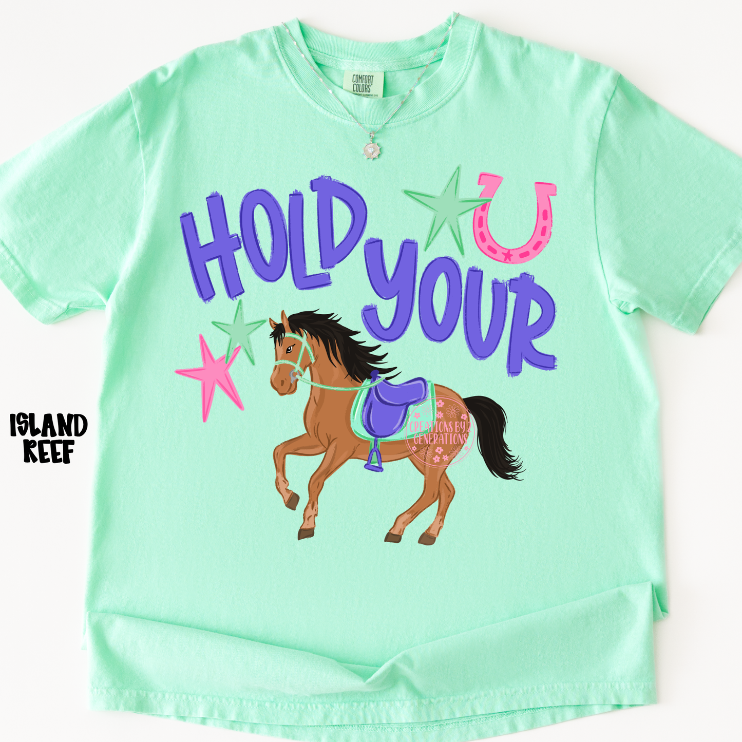 HOLD YOUR HORSES PURPLE/PINK PREORDER (YOUTH)