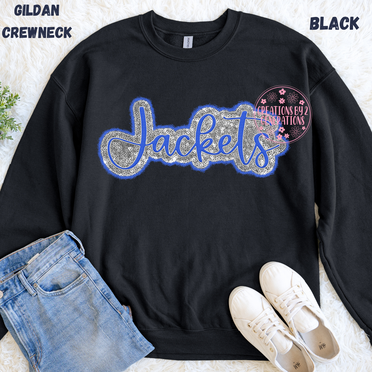 JACKETS FAUX SEQUINS SWEATSHIRT
