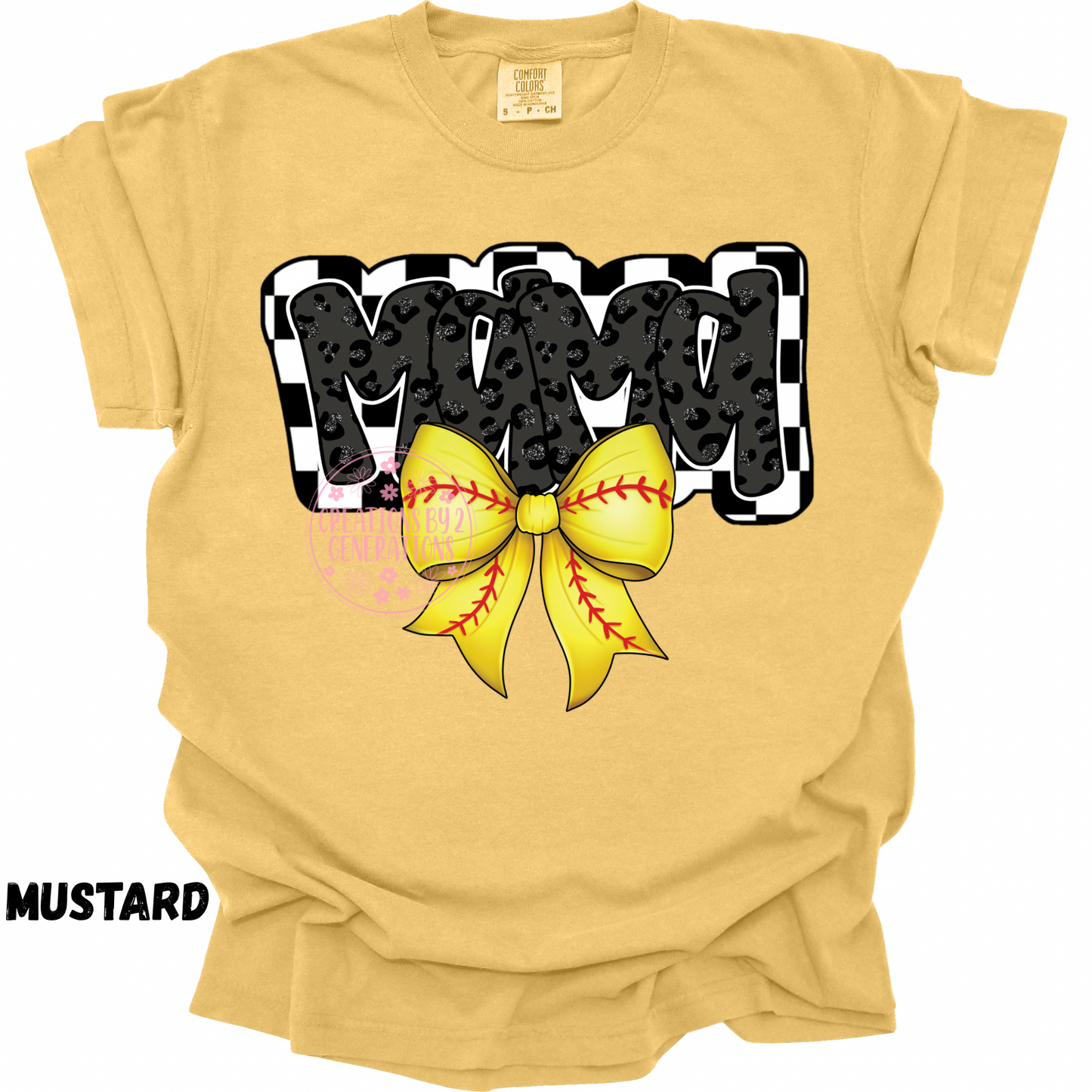 MAMA SOFTBALL BOW PREORDER
