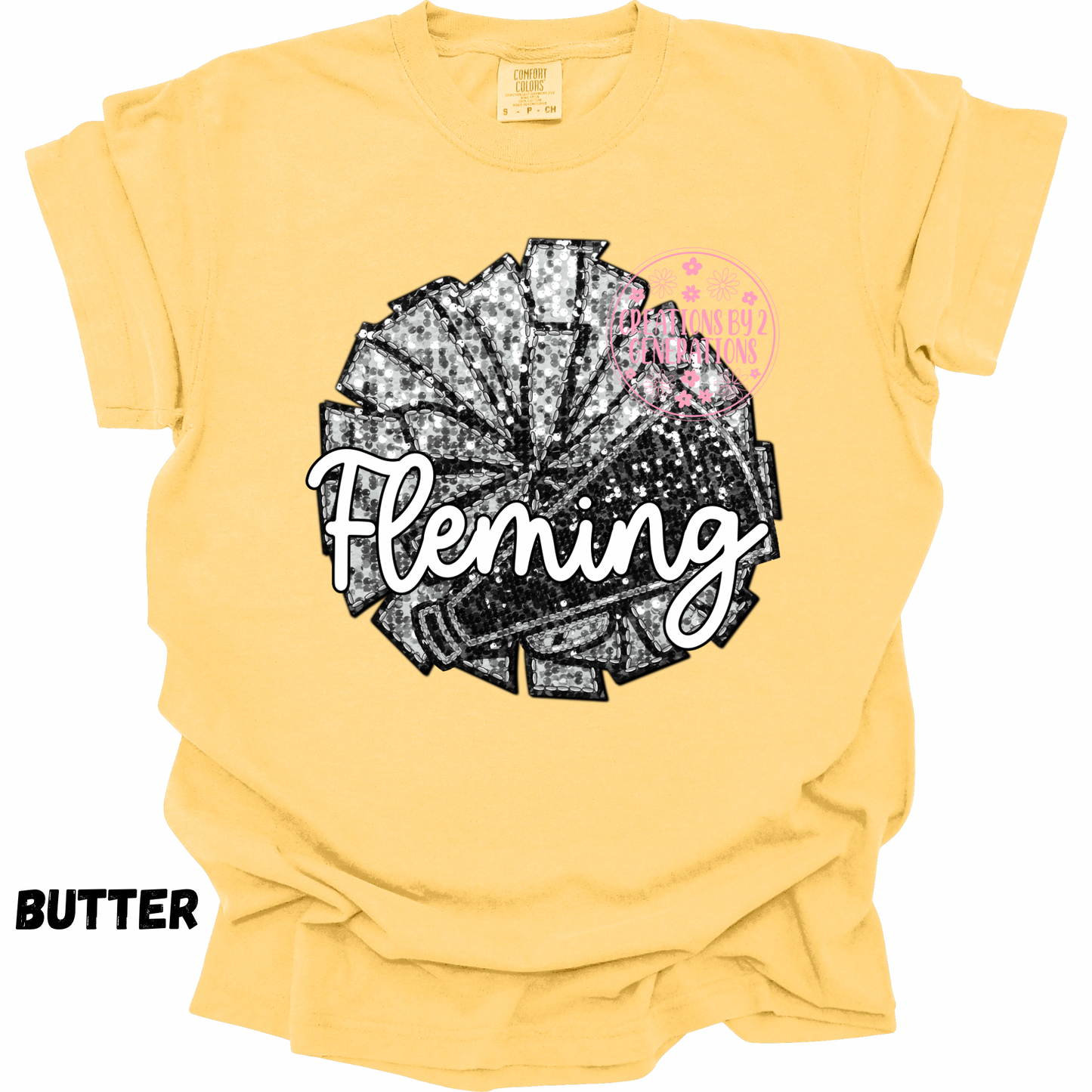 FLEMING CHEER FAUX SEQUINS