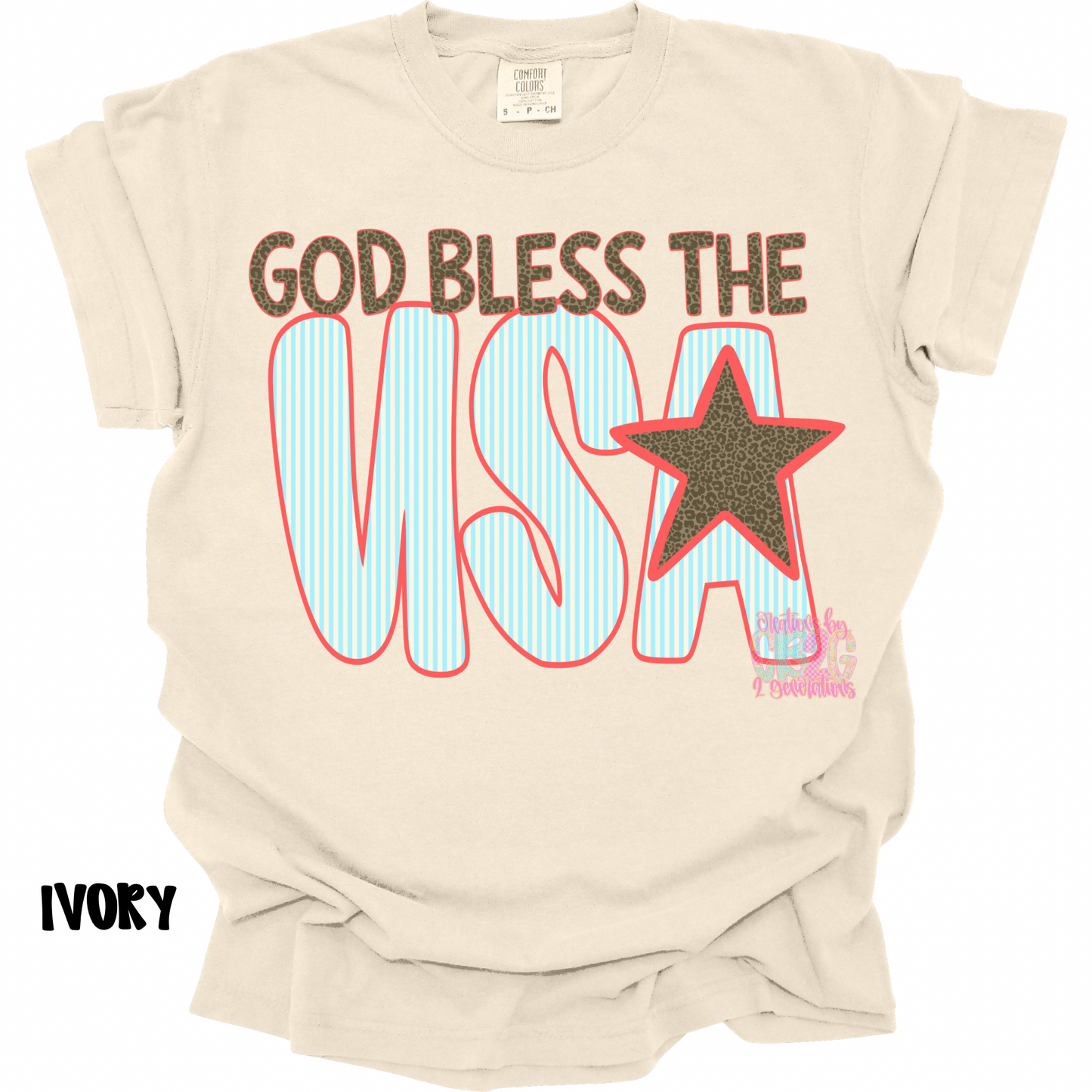 GOD BLESS THE USA WITH STAR A PREORDER