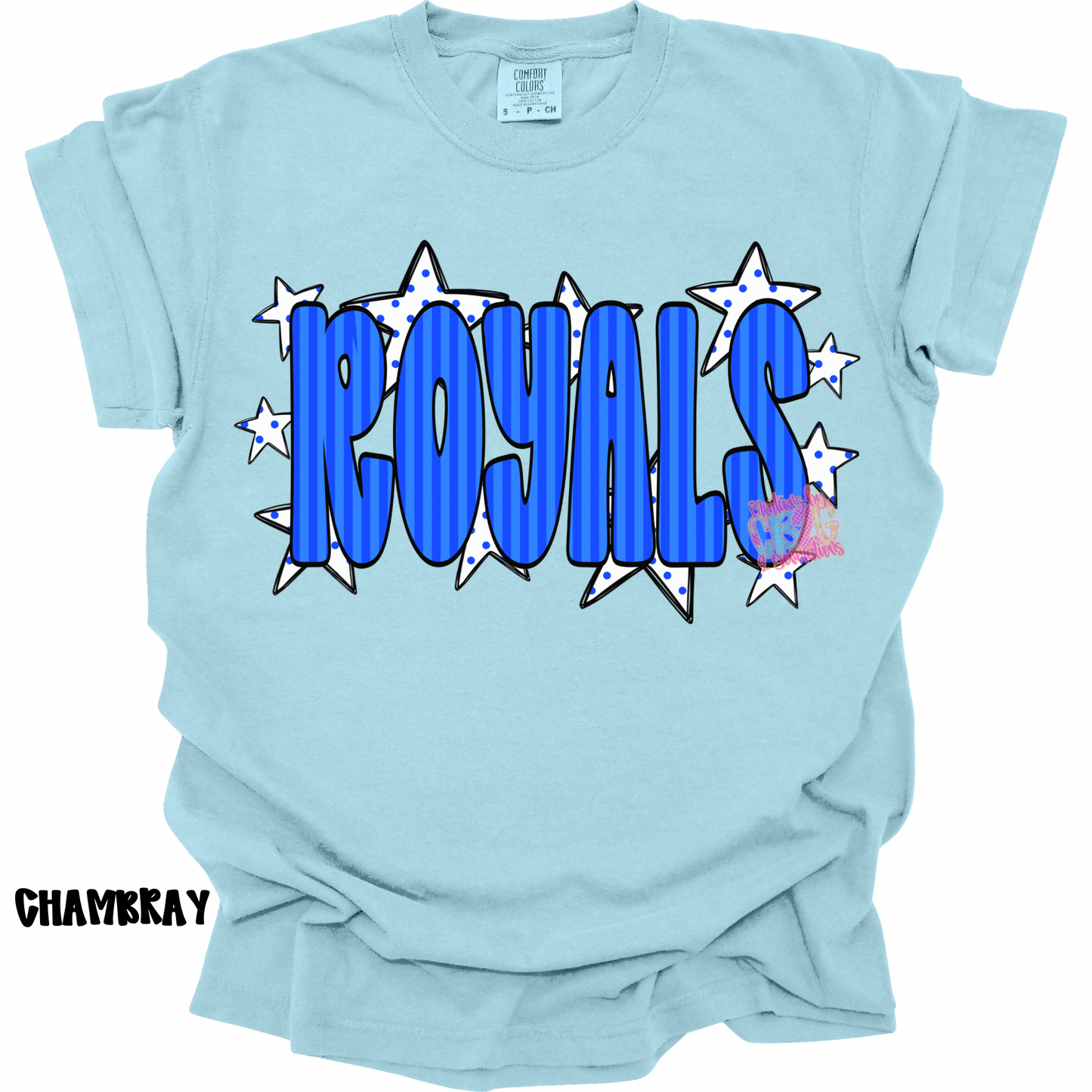 ROYALS BLUE STRIPES WITH STARS PREORDER