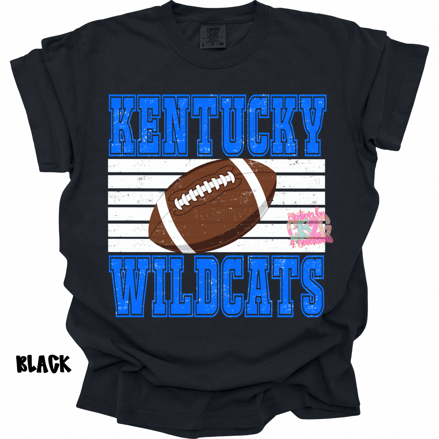 KENTUCKY WILDCATS FOOTBALL WITH STRIPES PREORDER