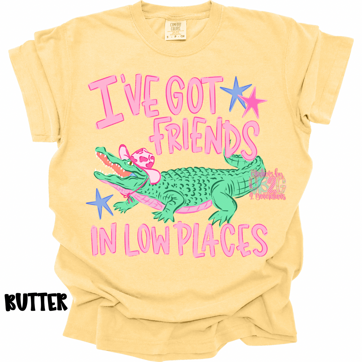 I’VE GOT FRIENDS IN LOW PLACES ALLIGATOR PREORDER