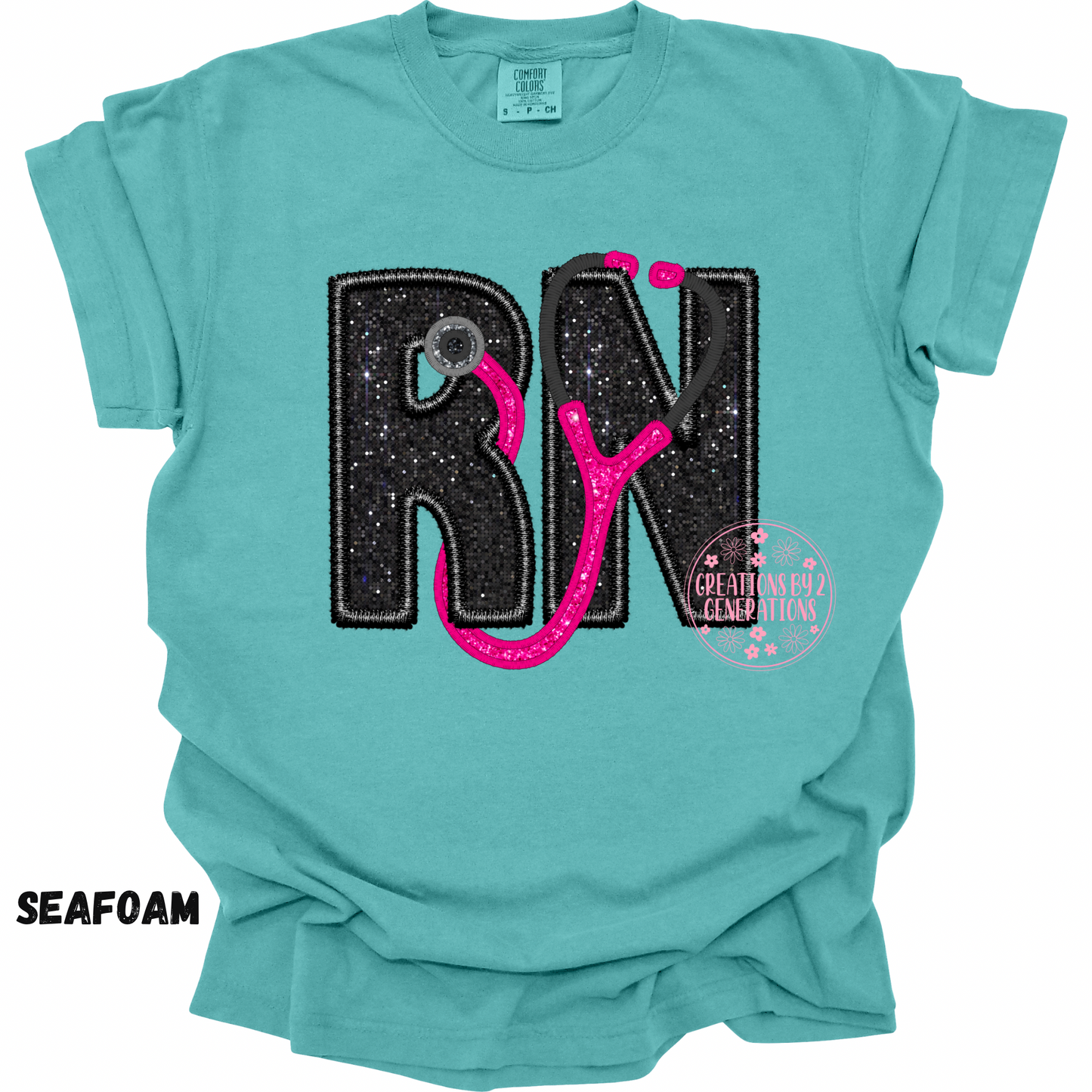 RN FAUX GLITTER EMBROIDERY PREORDER