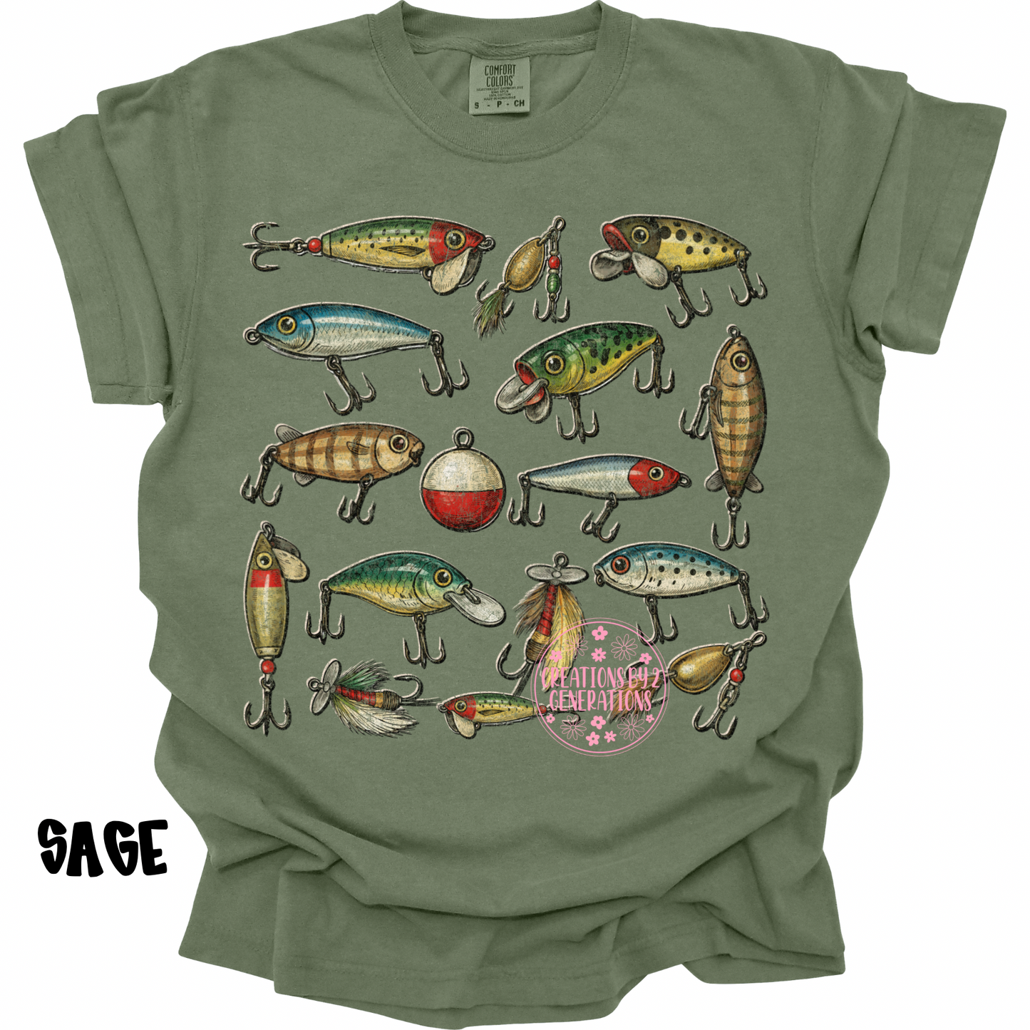 FISHING BAIT COLLAGE PREORDER