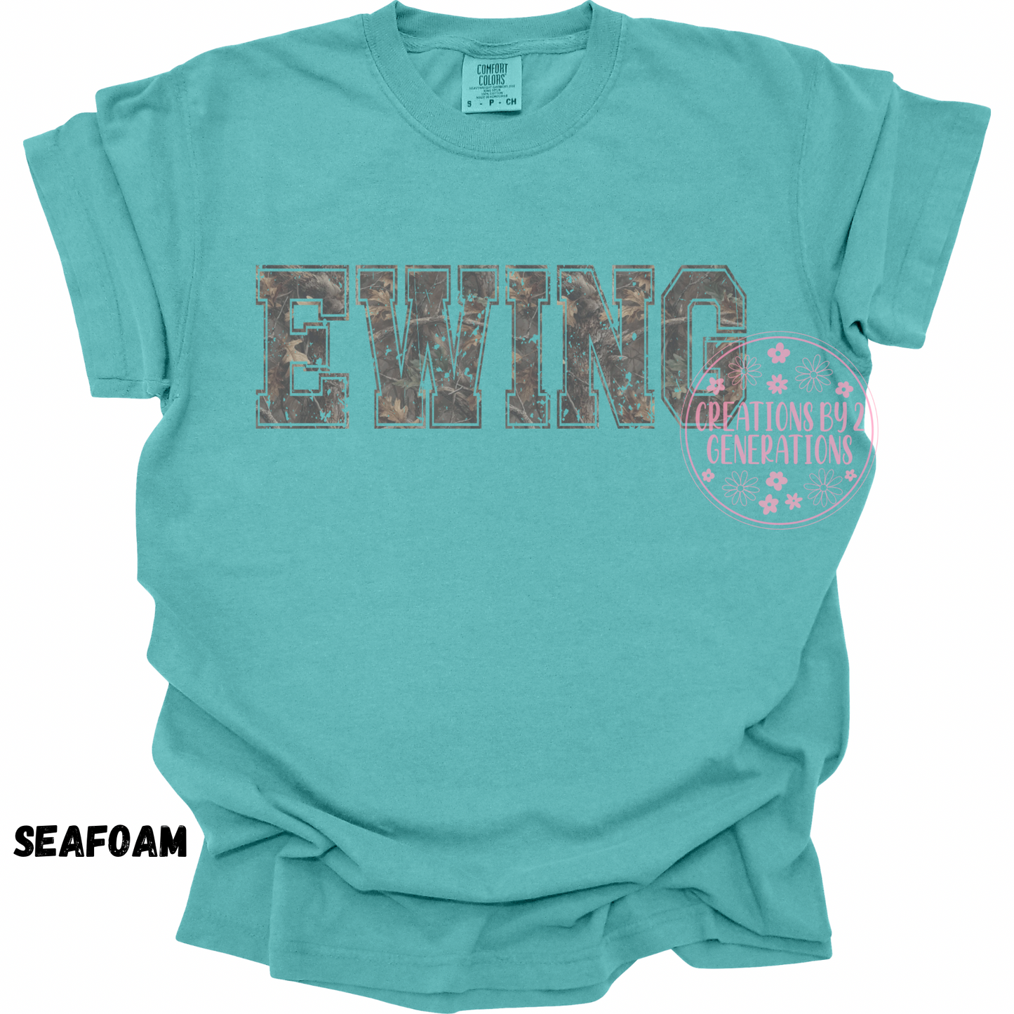 CAMO EWING DISTRESSED