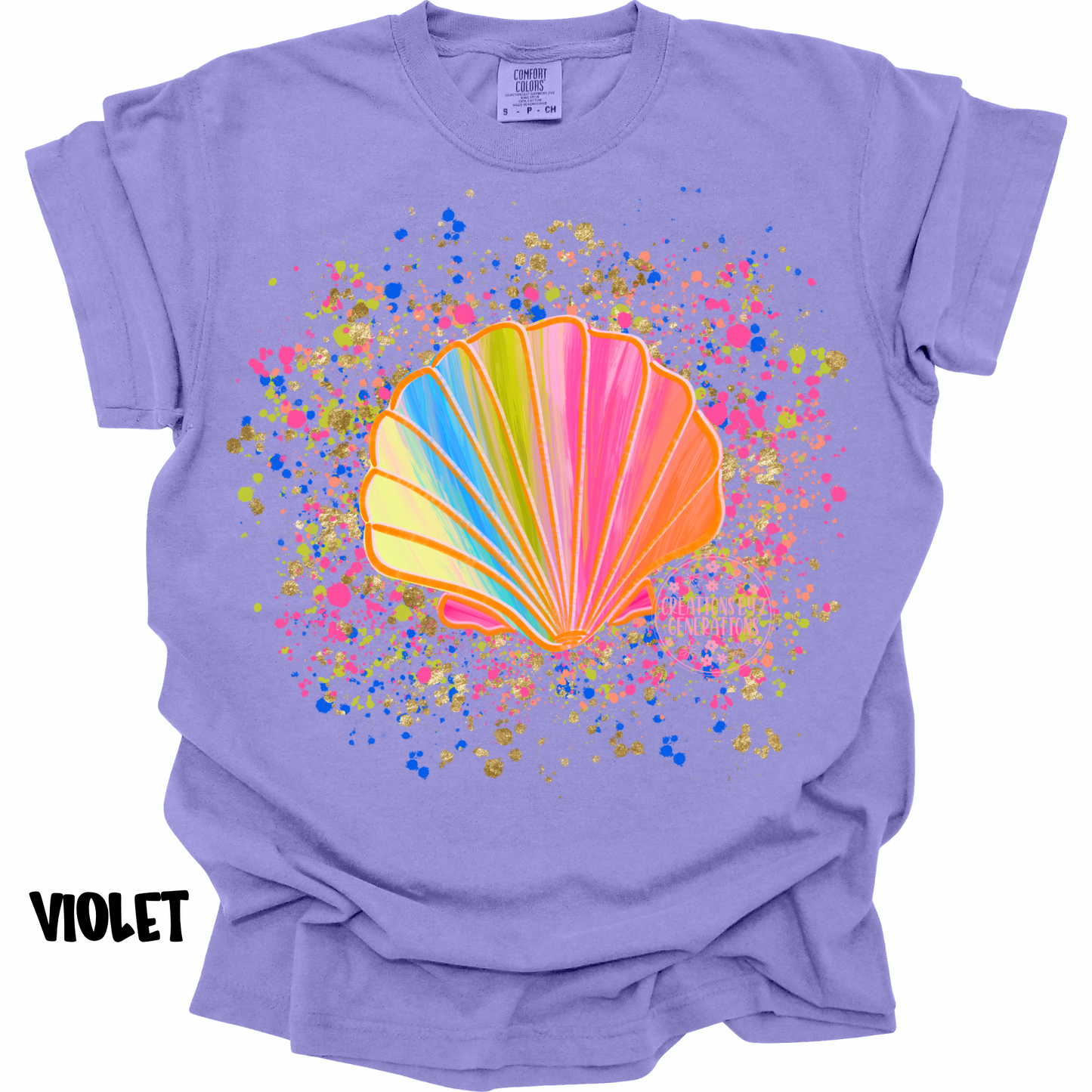 SEASHELL COLORFUL SPLATTER PREORDER
