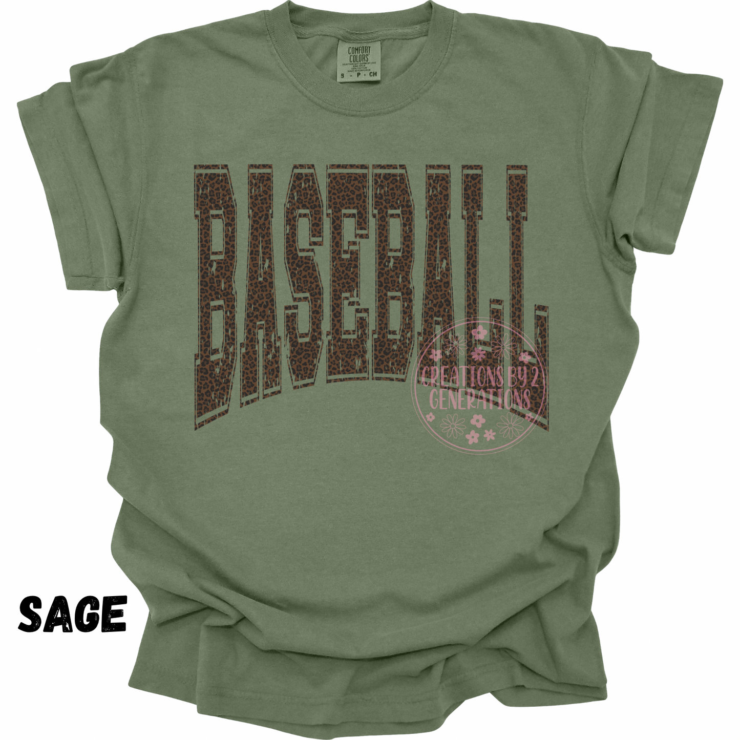 BASEBALL DISTRESSED LEOPARD PREORDER