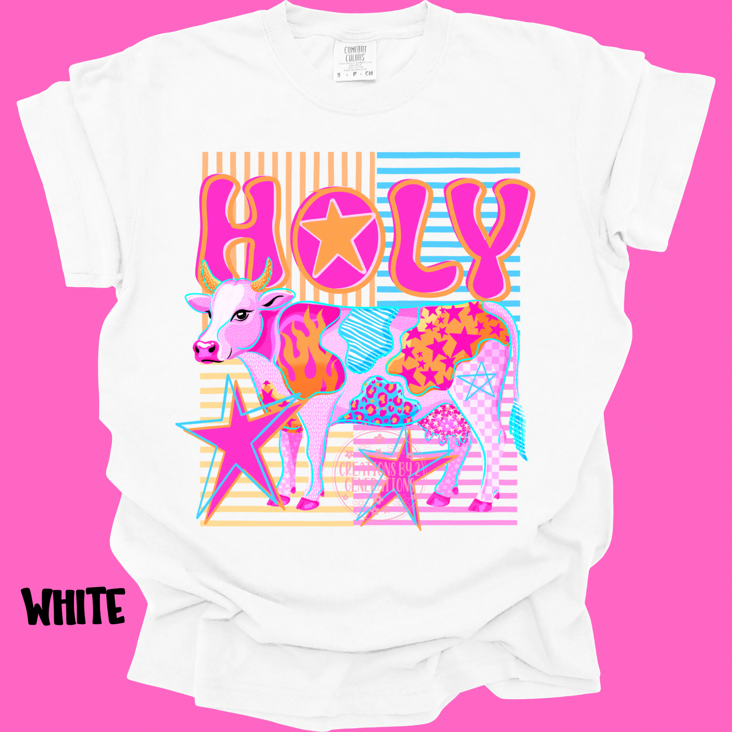 HOLY COW COLORFUL STRIPES/STARS PREORDER