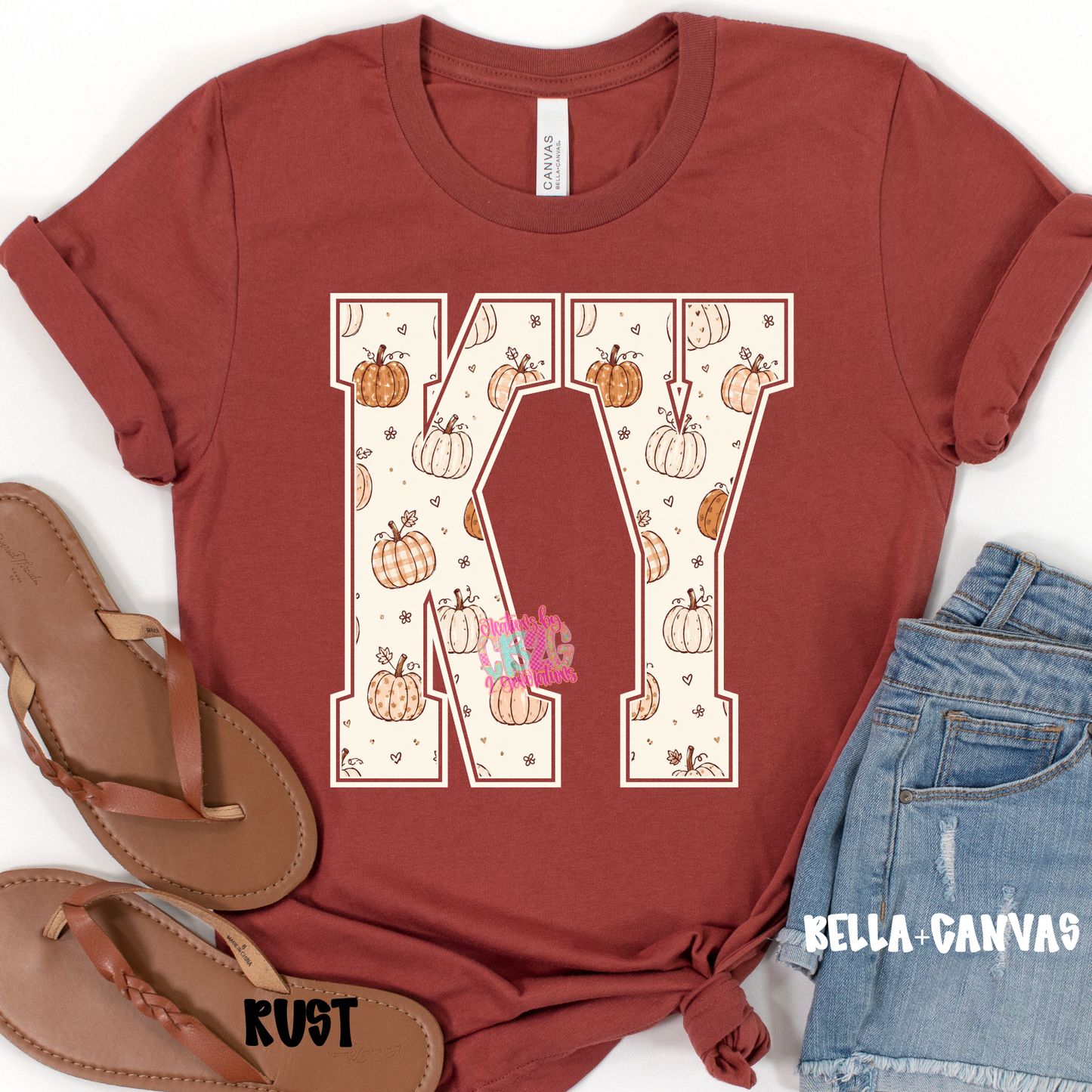 KY WITH PUMPKINS BELLA+CANVAS PREORDER