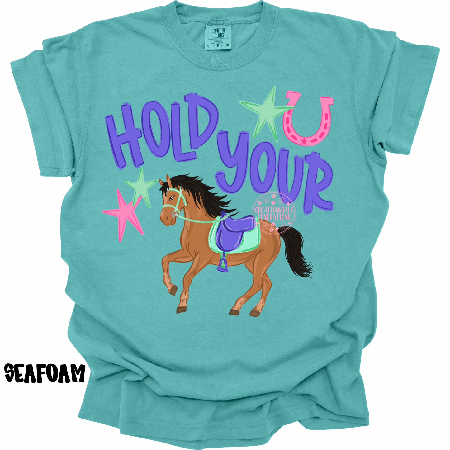 HOLD YOUR HORSES PURPLE/PINK PREORDER (YOUTH)