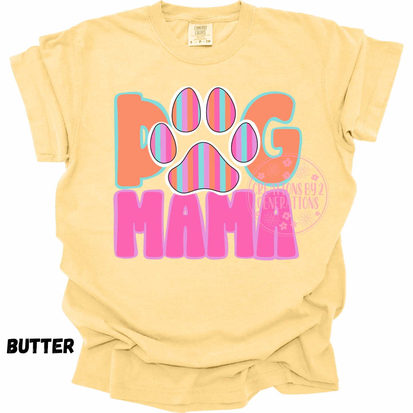 DOG MAMA STRIPED PAW PREORDER