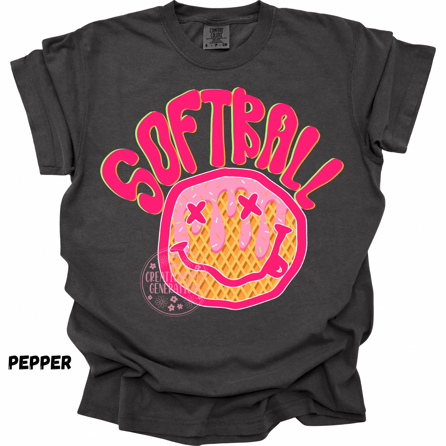 SOFTBALL DRIP WITH FACE PREORDER