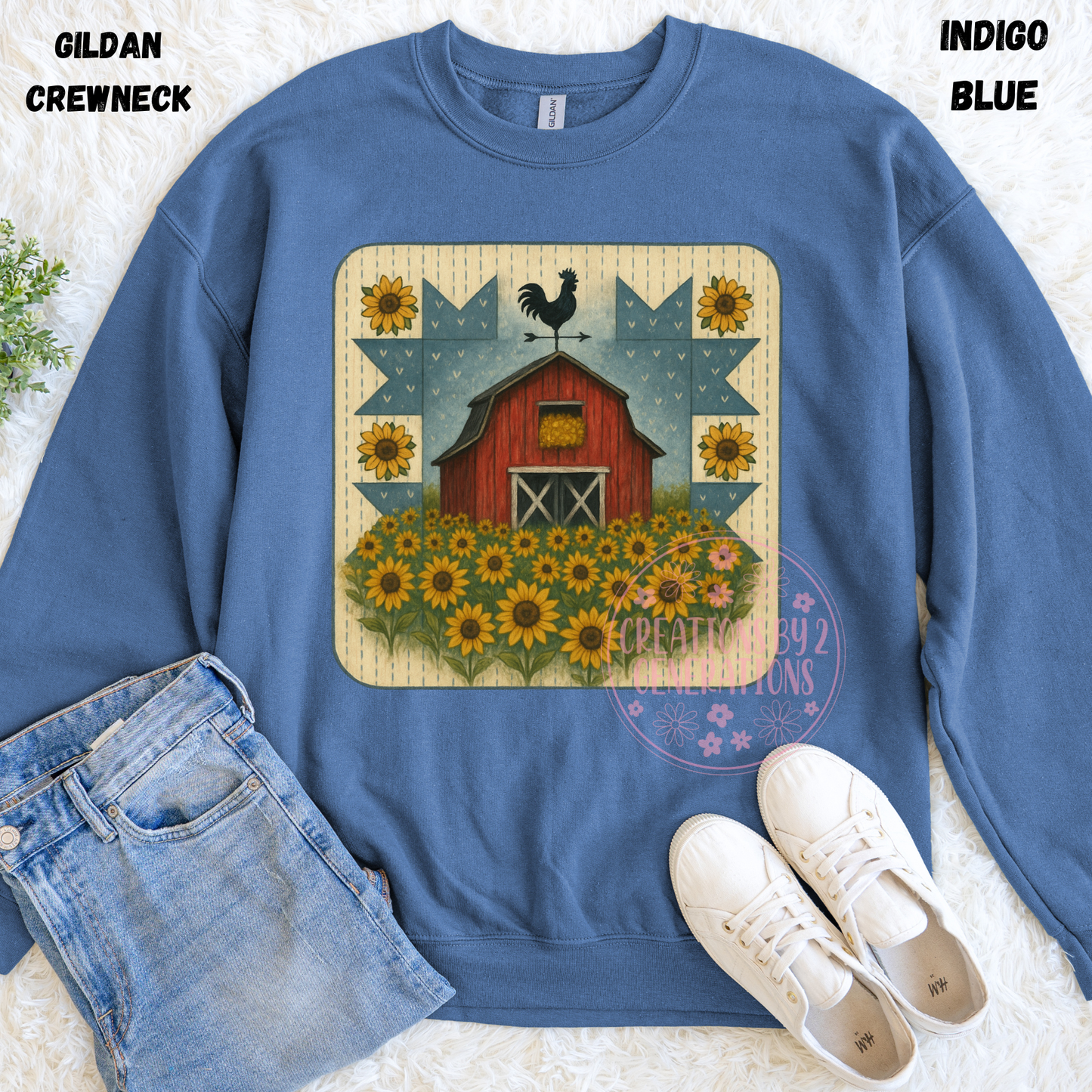 VINTAGE BARN QUILT SQUARE