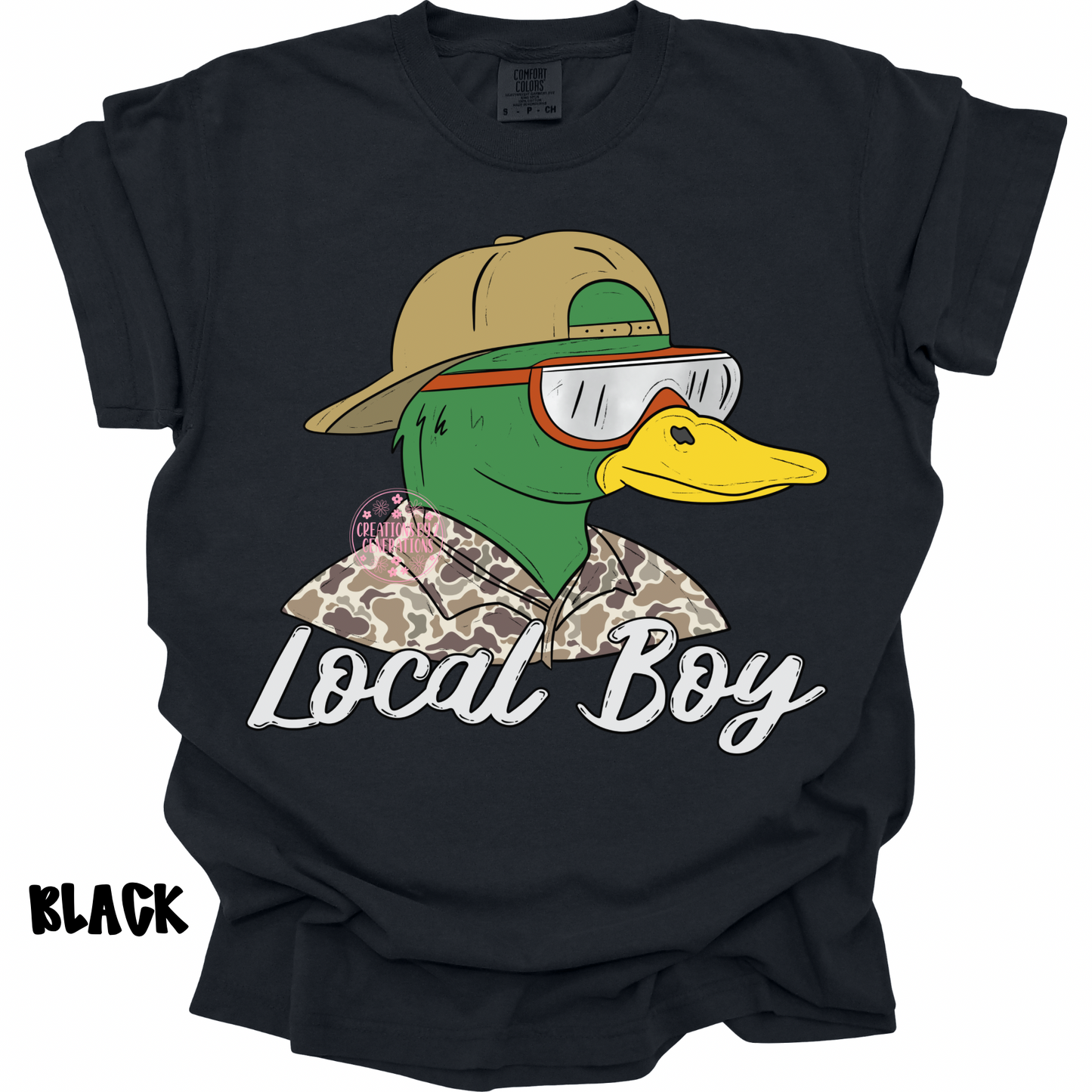 LOCAL BOY CAMO DUCK PREORDER (YOUTH)