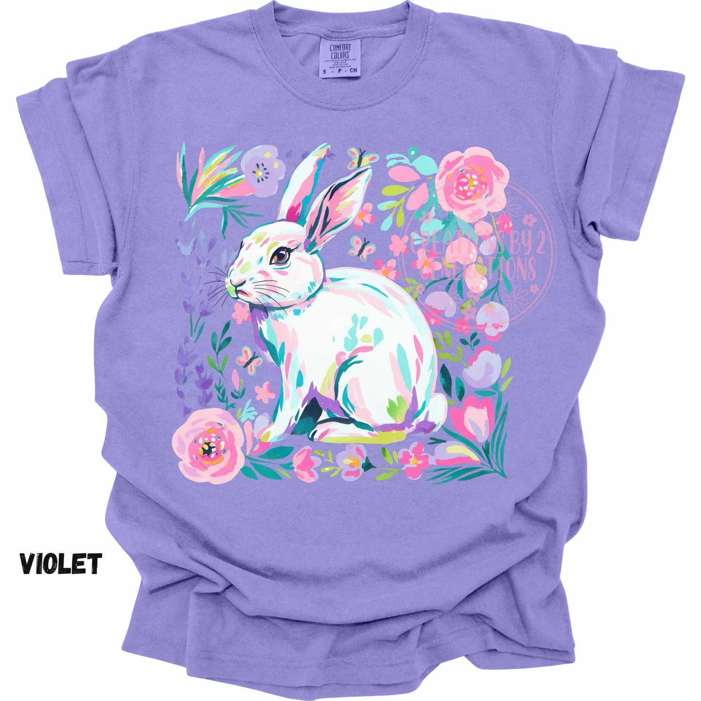 BUNNY WITH FLOWERS PREORDER