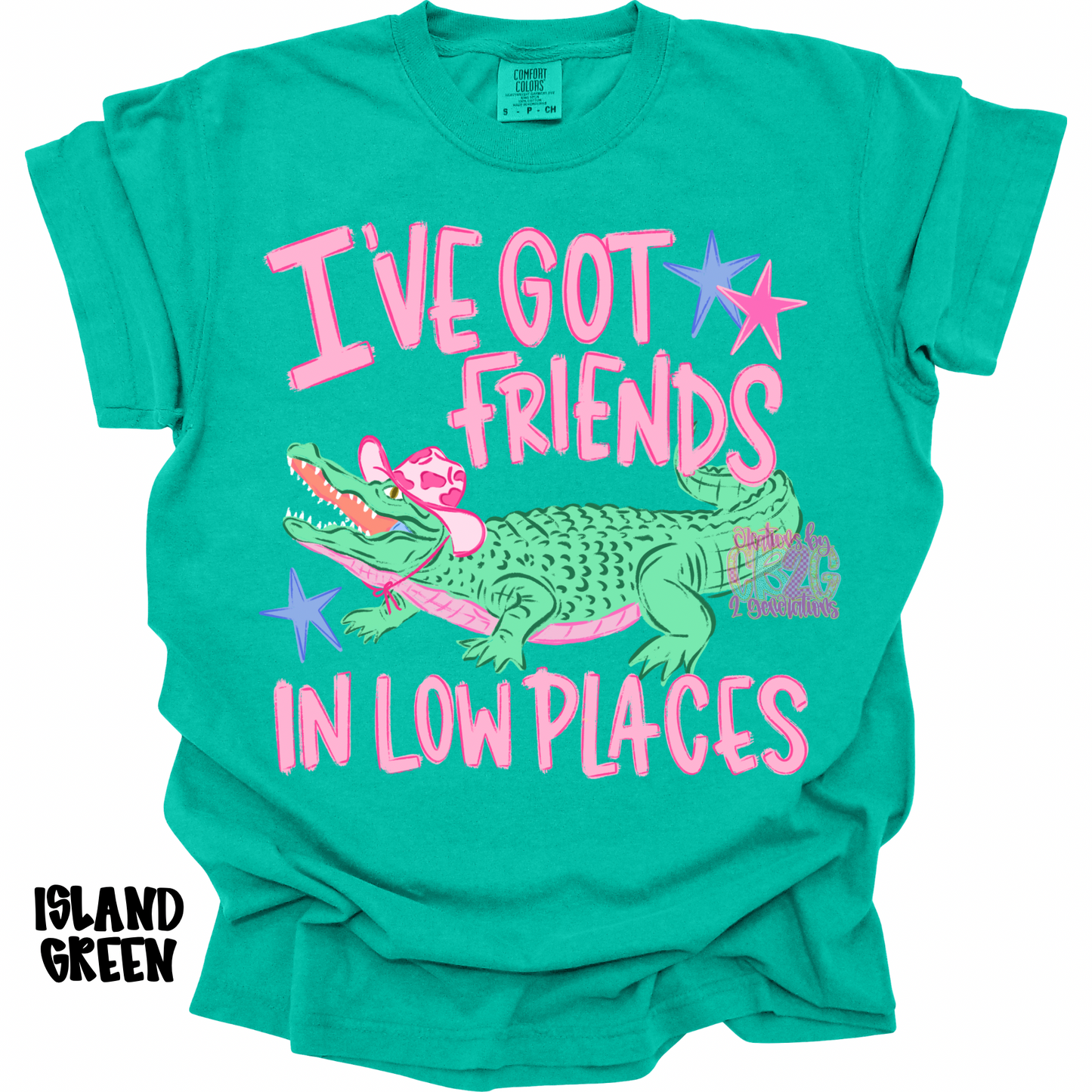 I’VE GOT FRIENDS IN LOW PLACES ALLIGATOR PREORDER