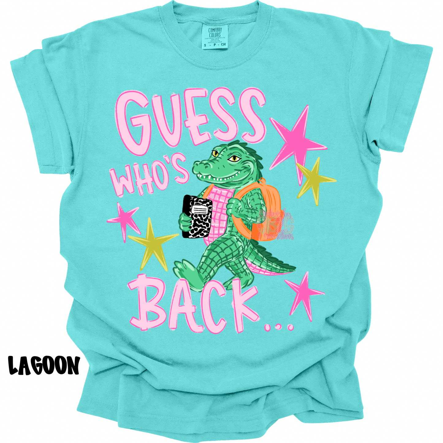 GUESS WHO’S BACK (FRONT) BACK AGAIN! (BACK) PINK/GREEN PREORDER (YOUTH)