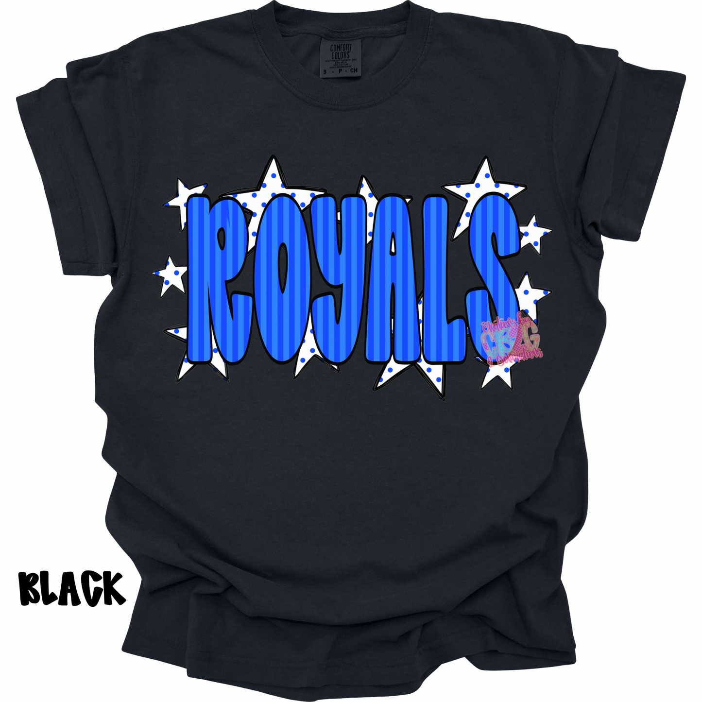 ROYALS BLUE STRIPES WITH STARS PREORDER