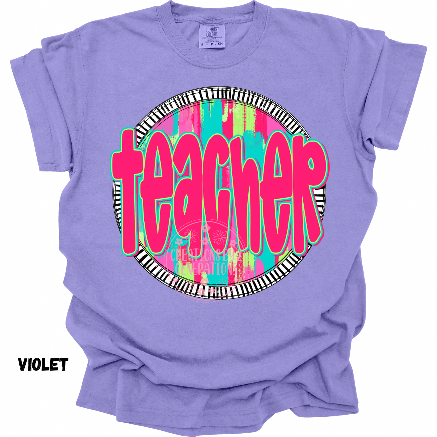 TEACHER NEON CIRCLE PREORDER