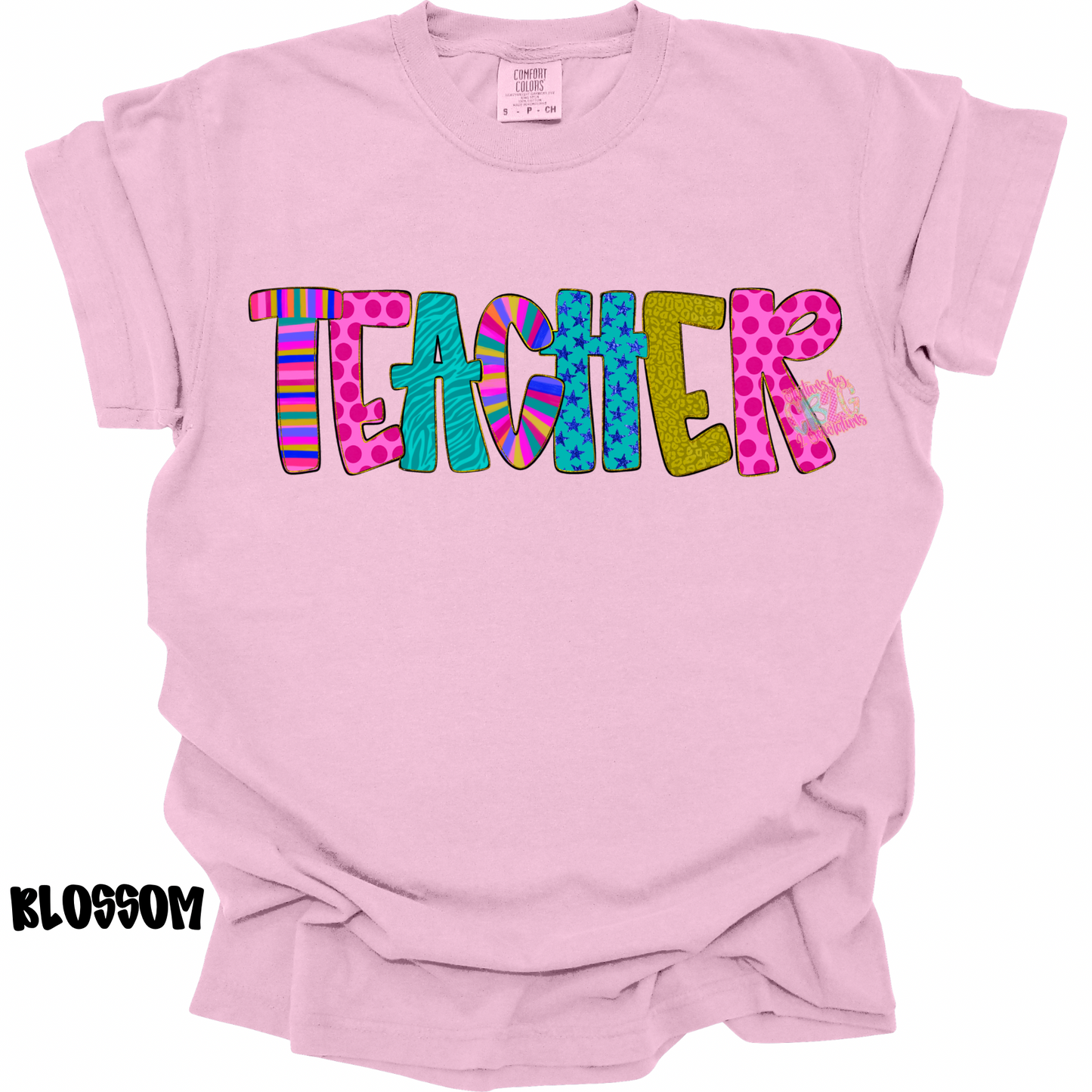 TEACHER COLORFUL PATTERNS PREORDER