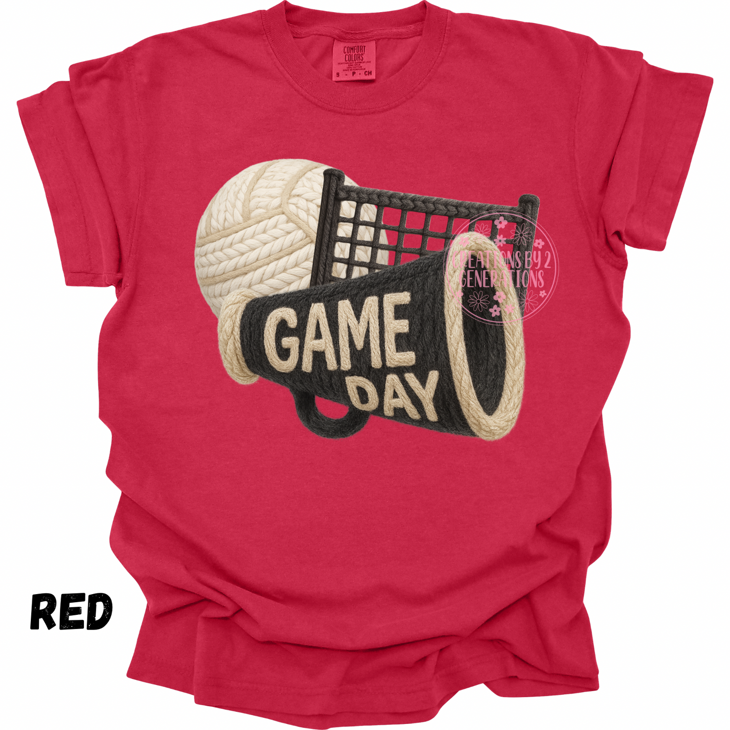 GAME DAY VOLLEYBALL FAUX YARN PREORDER