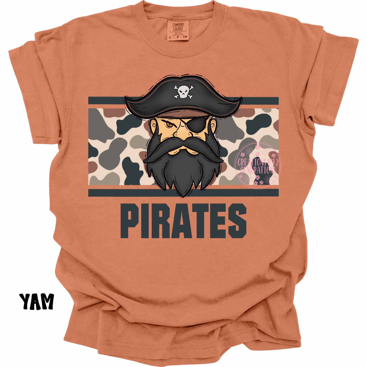 PIRATES CAMO PIRATE HEAD PREORDER