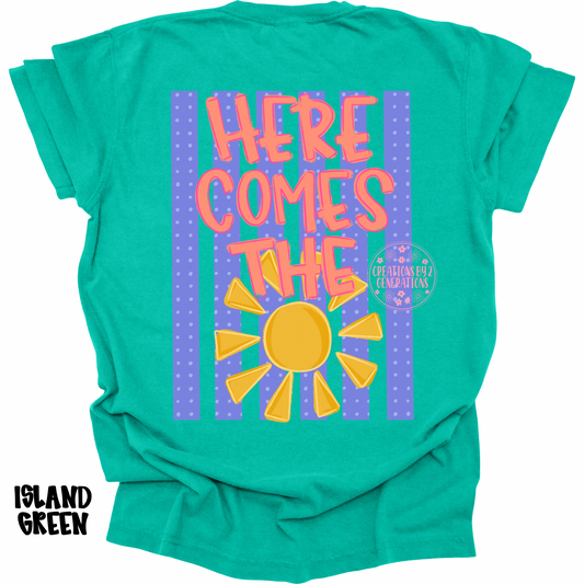 HERE COMES THE SUN WITH FRONT POCKET DESIGN PREORDER