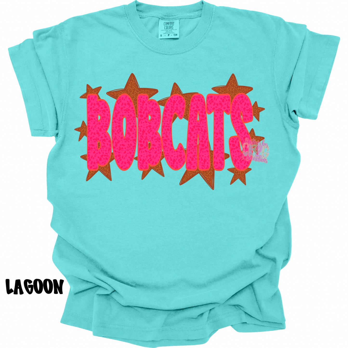 BOBCATS PINK WITH LEOPARD STARS PREORDERS