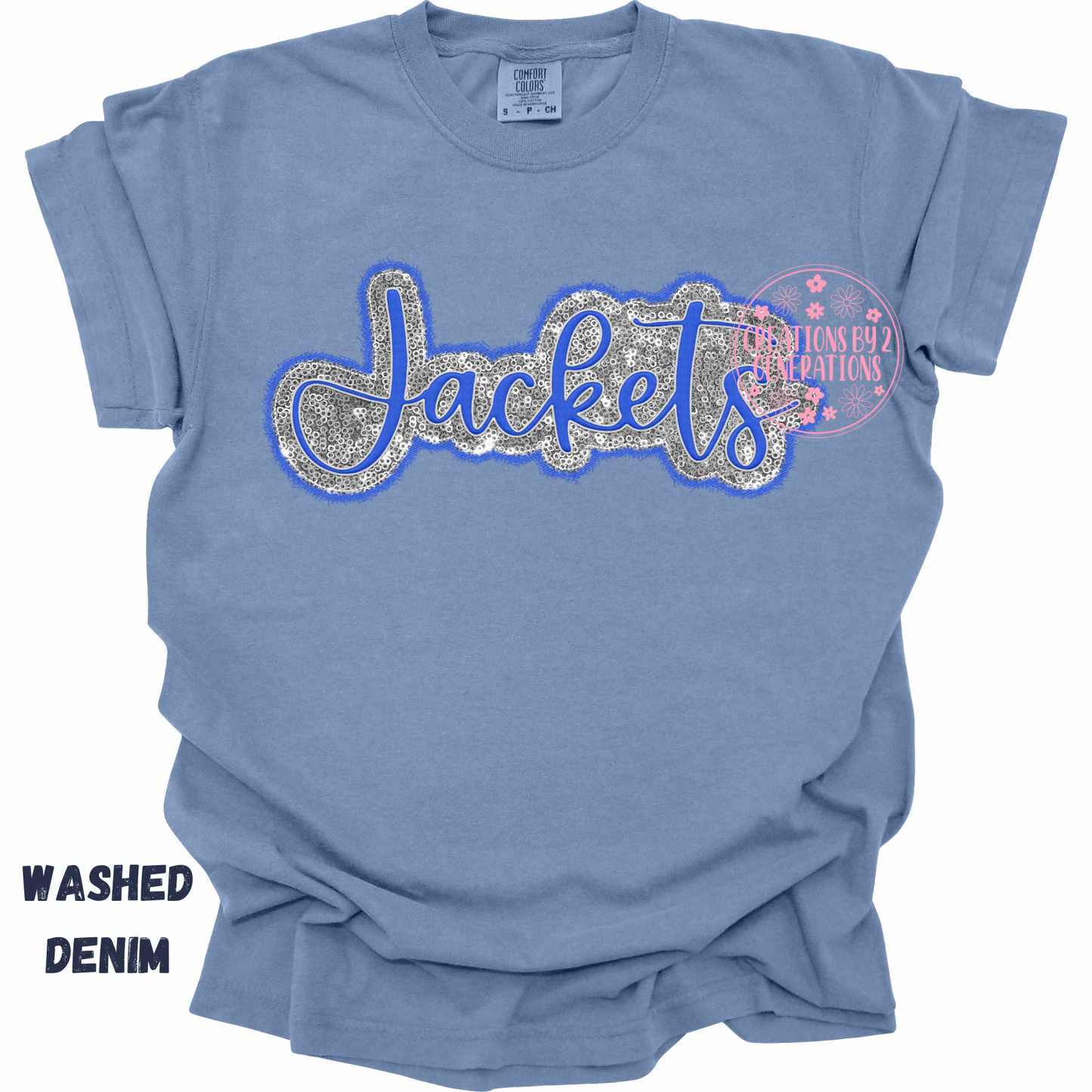 JACKETS FAUX SEQUINS